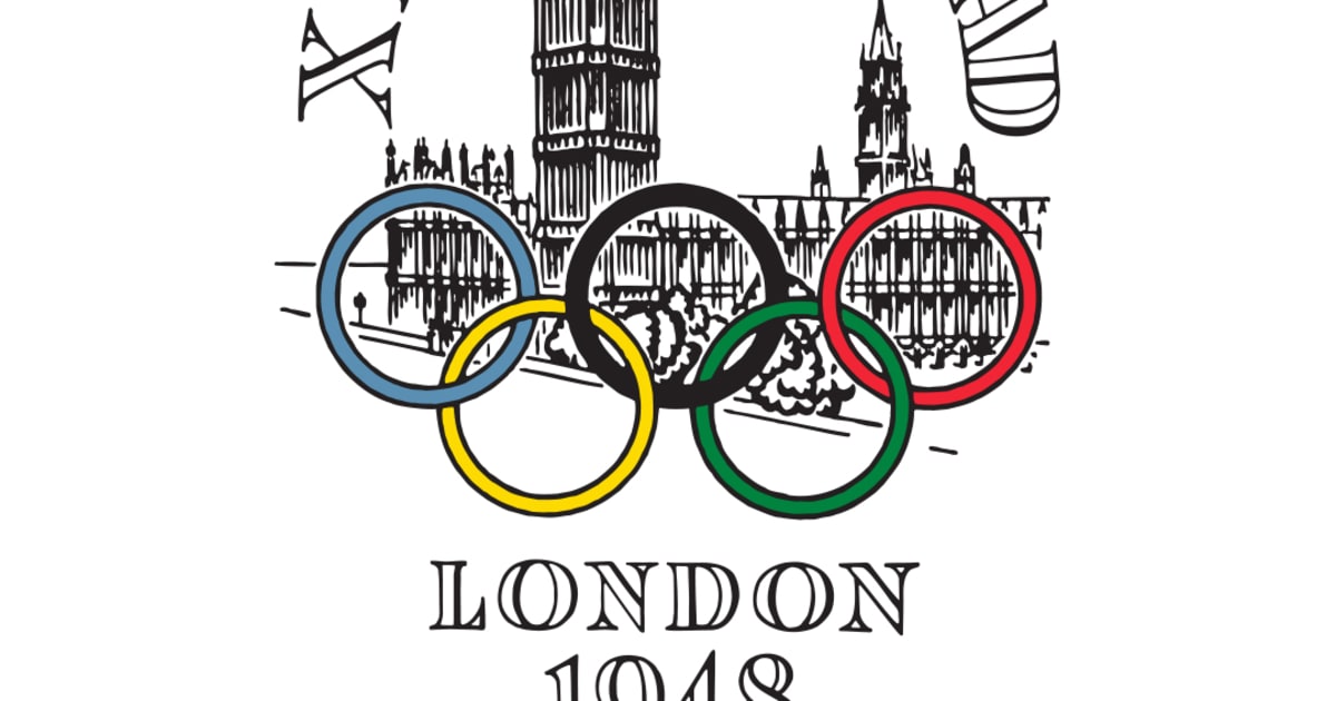 London 1948 Olympic Medal Table Gold Silver Bronze