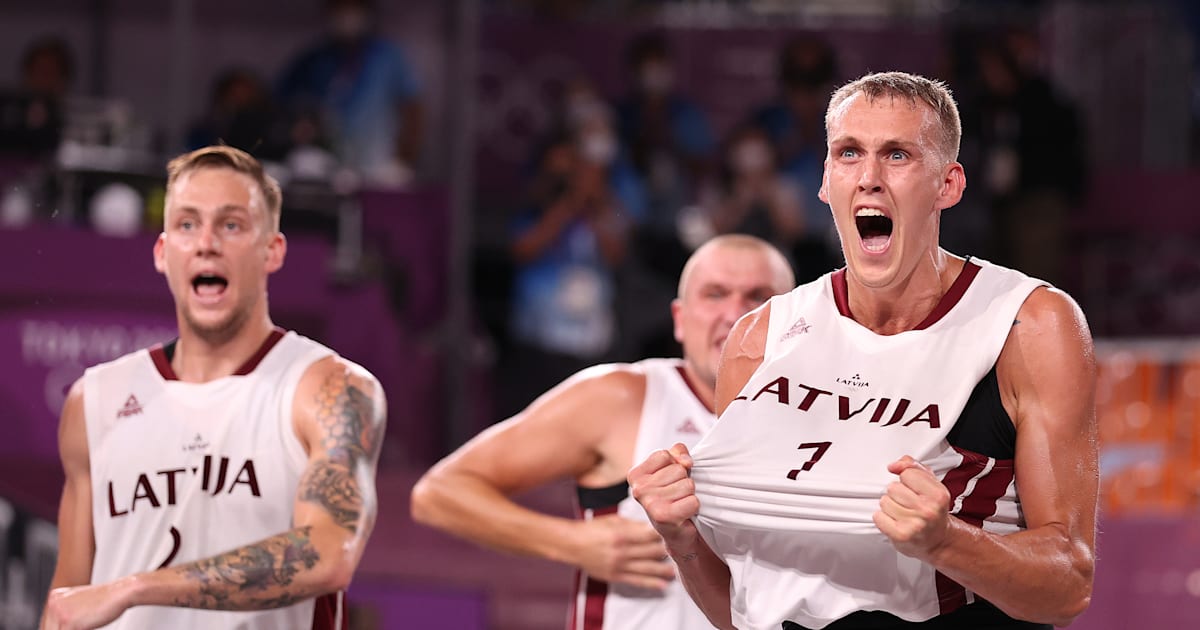 Basketball, Fiba 3x3 Universality Olympic Tournament 1 Latvia and