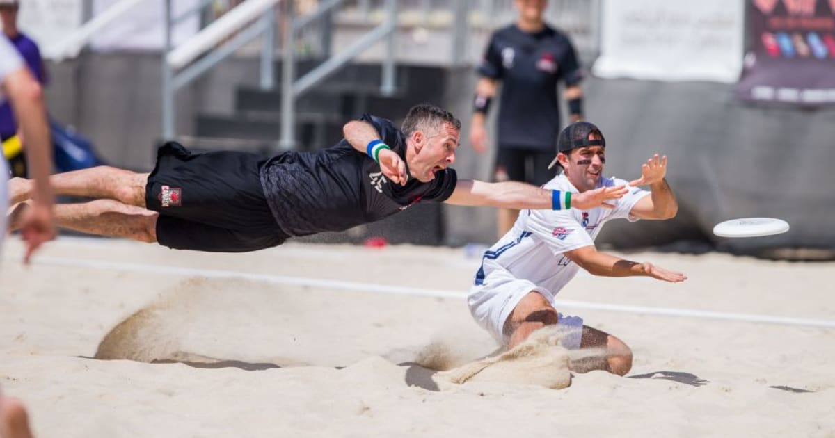 Flying Disc Open Final WFDF 2023 World Beach Ultimate Championships