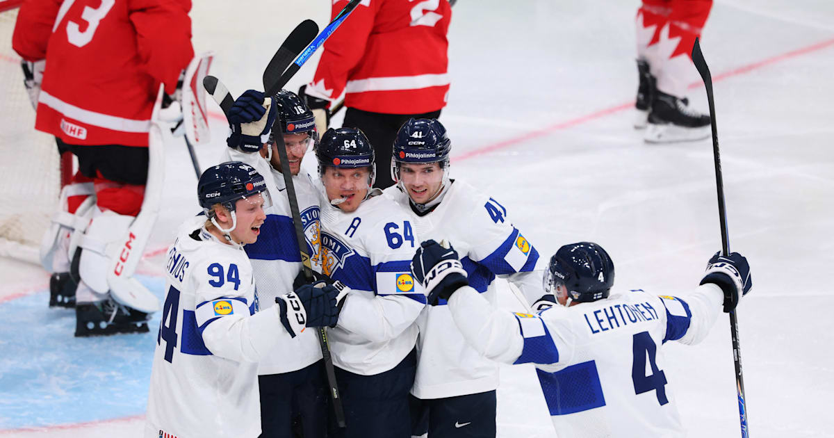 Men's IIHF Ice Hockey World Championship 2026: Finland set up clash with hosts Switzerland in final as Canada eliminated