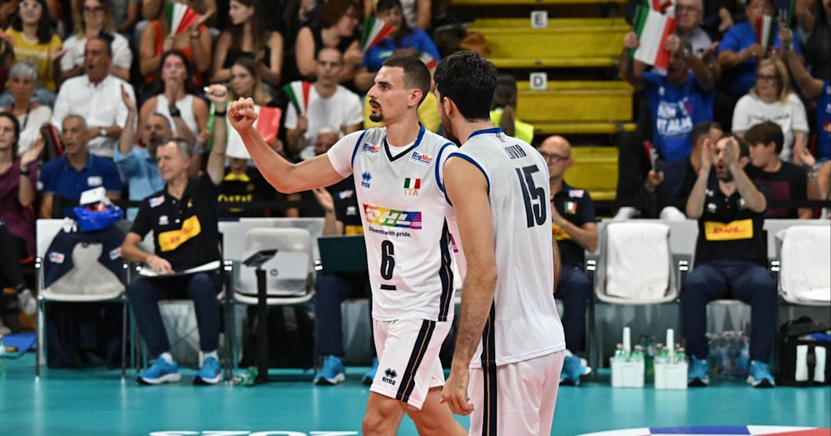 Torneo Olimpico di pallavolo maschile 2023 partite dell'Italia, calendario completo, orari
