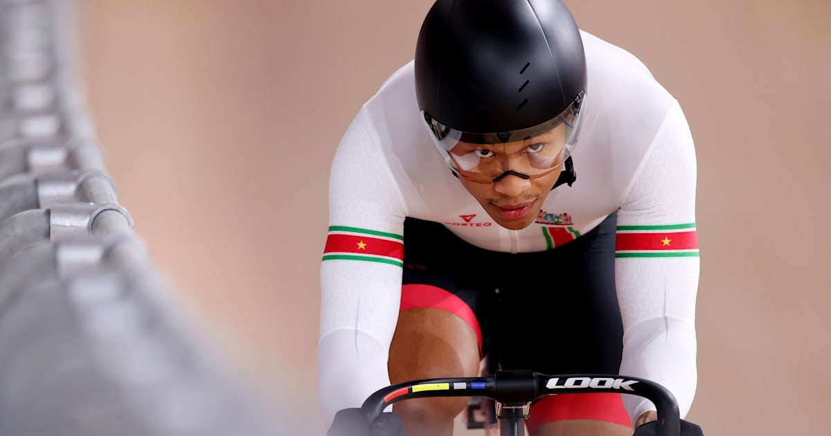 Jair Tjon En Fa Suriname's pioneer track cycling pioneer eyes Paris 2024