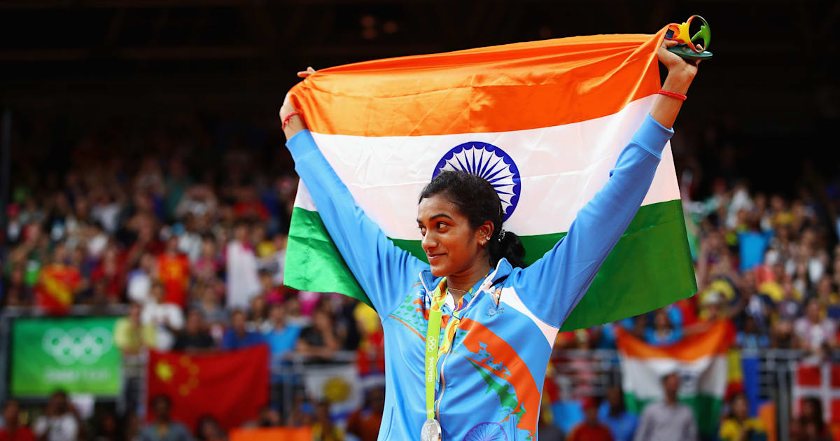 Indian athletes celebrate Olympic Day