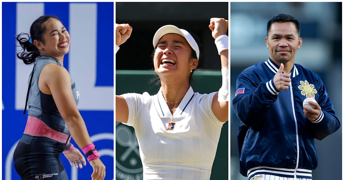 Alexandra Eala on Hidilyn Diaz, Manny Pacquiao and her Filipino sporting heroes: 