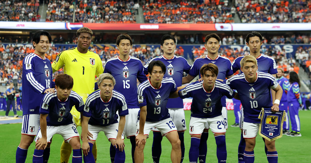 ライブ速報】サッカー日本代表vsオランダ代表丨スタメン・ゴール