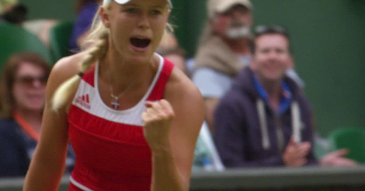 Caroline Wozniacki at age 16