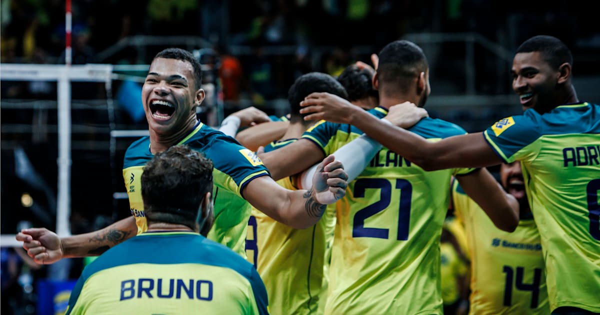 Brazil repeats 2016, beats Italy at Maracanãzinho and secures place at Paris 2024 in men’s volleyball