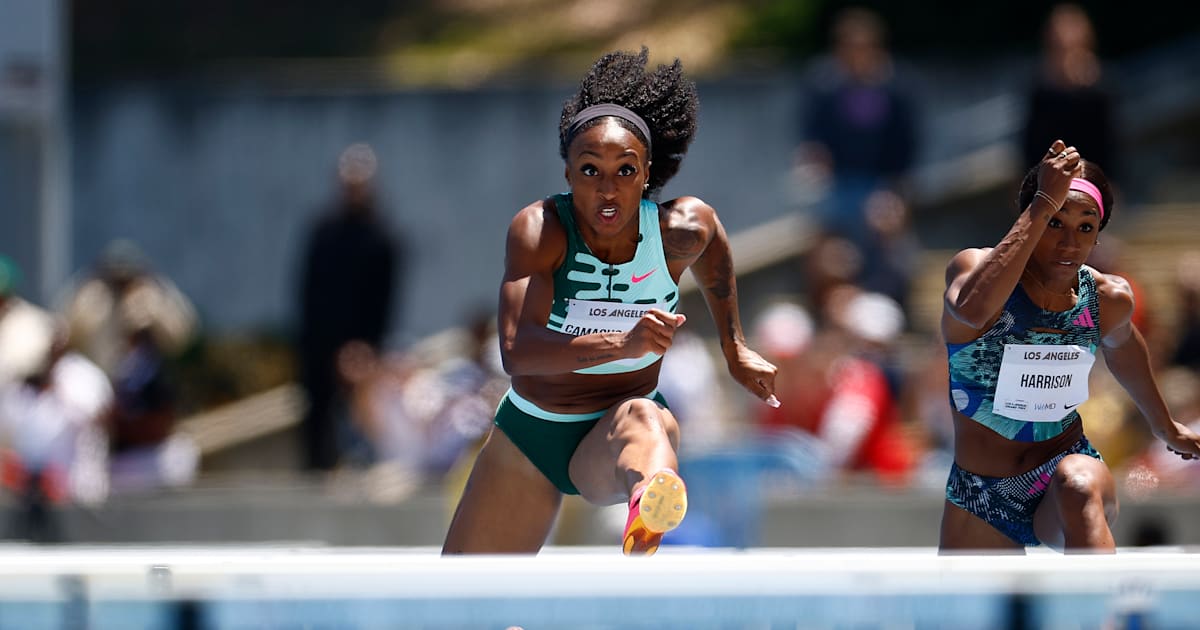 Jasmine CamachoQuinn en el Mundial de Atletismo 2023 cómo seguir a la