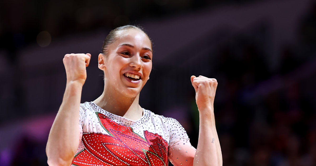 Gymnastics: Kaylia Nemour posts the world's best all-around score at the Mediterranean Games 2026