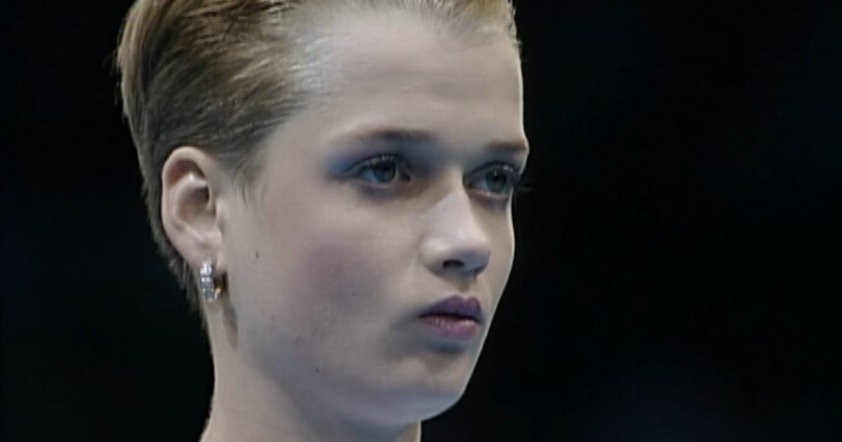Svetlana Khorkina’s 1996 compulsory uneven bars routine