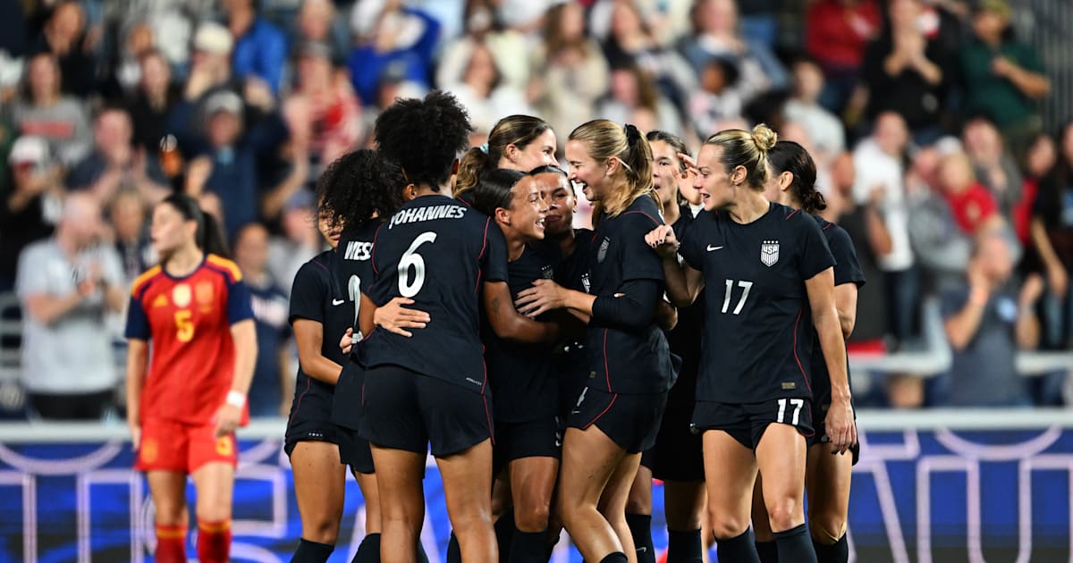 USWNT earn gutsy draw with Spain in second friendly ahead of 2027 Women ...