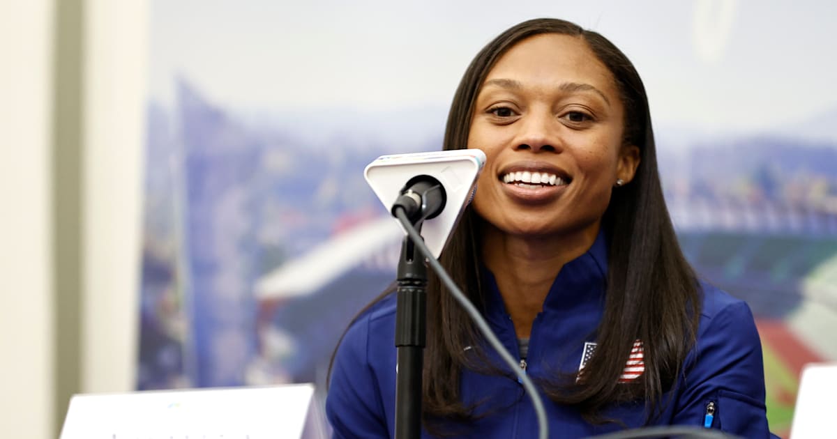 Allyson Felix Coming 