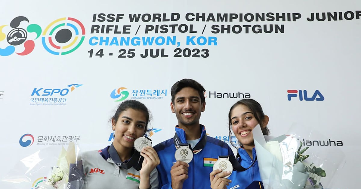 ISSF Junior World Championships 2023 shooting India medals tally