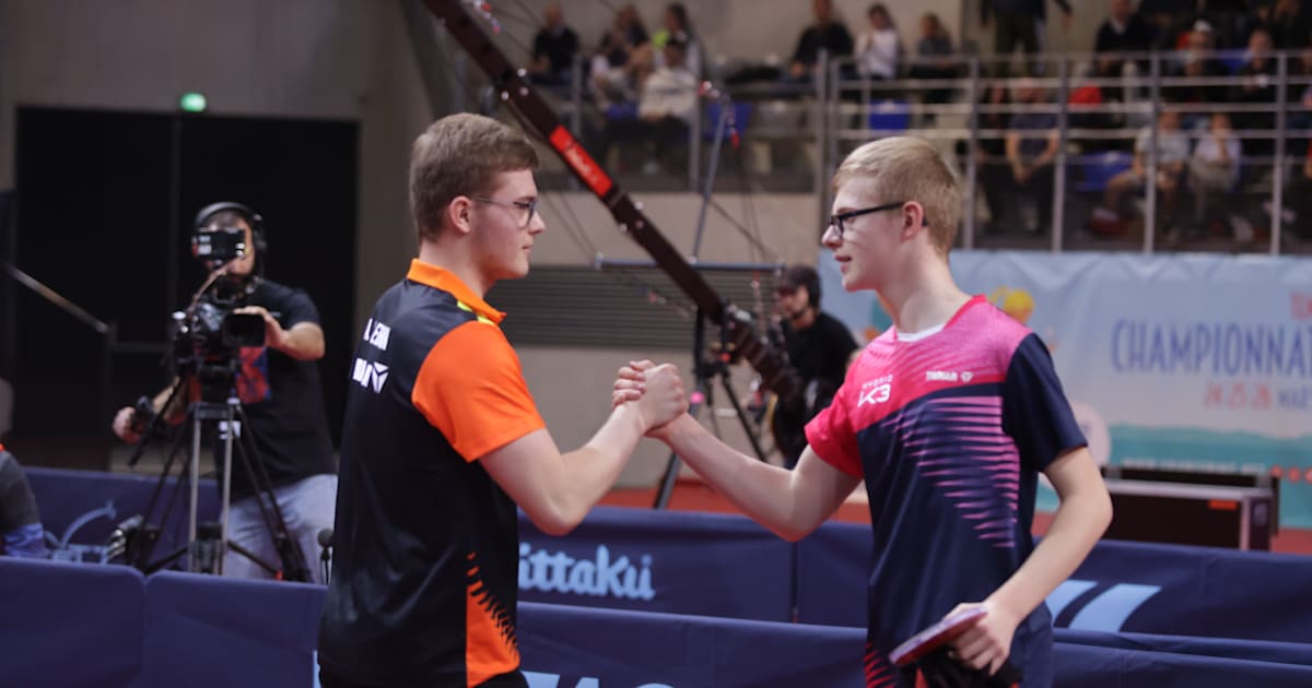 Tennis de table Coupe du monde par équipes mixtes 2023 les frères