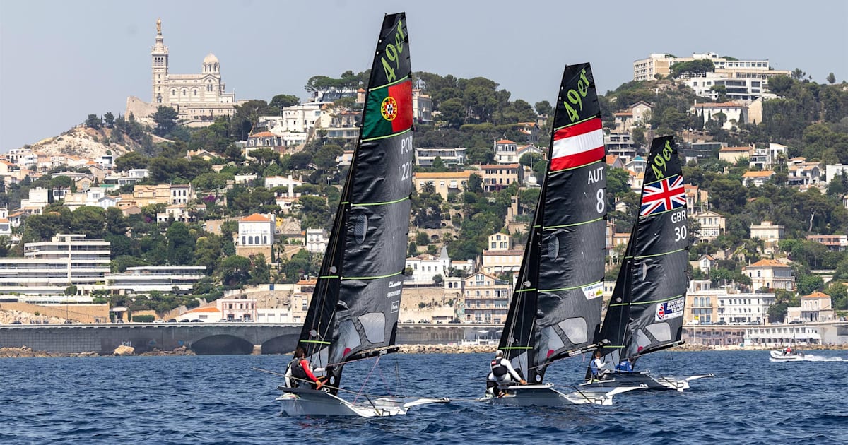 Un parfum de Jeux Olympiques à Marseille pour l’épreuve test de voile