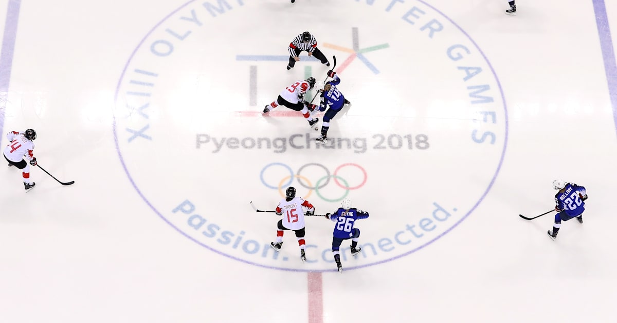 Canada vs. USA in women's ice hockey