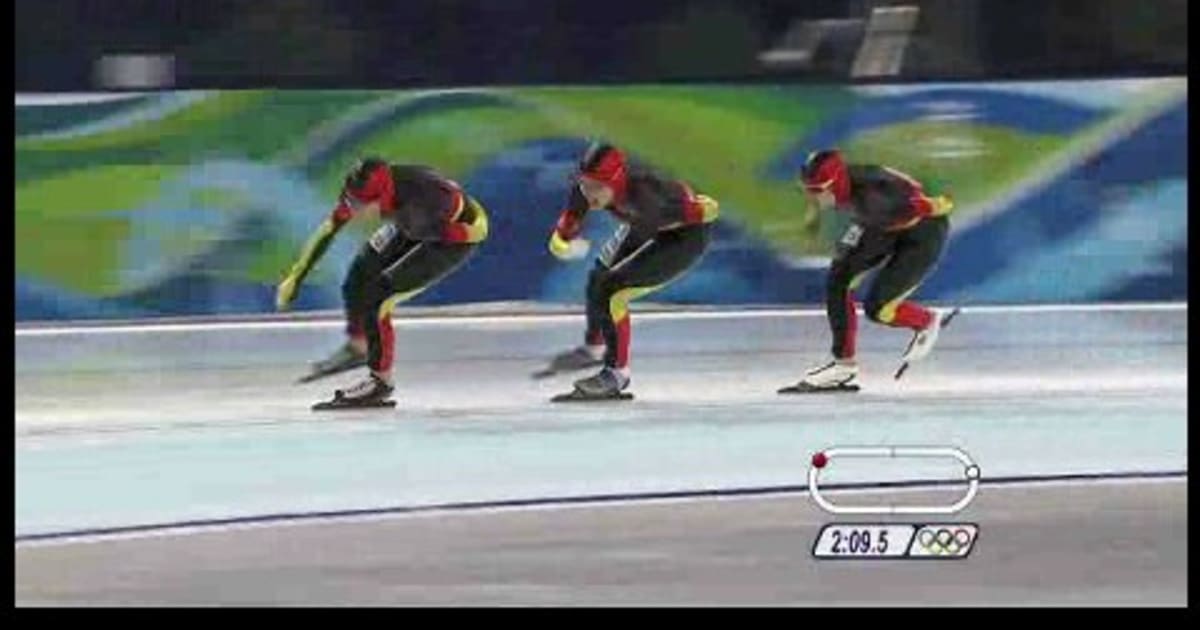 ドイツが団体で金 スピードスケート バンクーバー2010