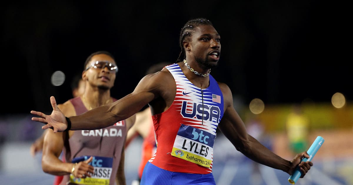 How to watch U.S. track stars Noah Lyles and Sydney McLaughlin-Levrone ...