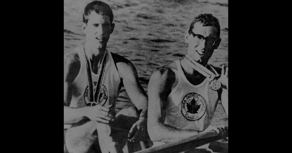 George Hungerford and Roger Jackson in Tokyo 1964