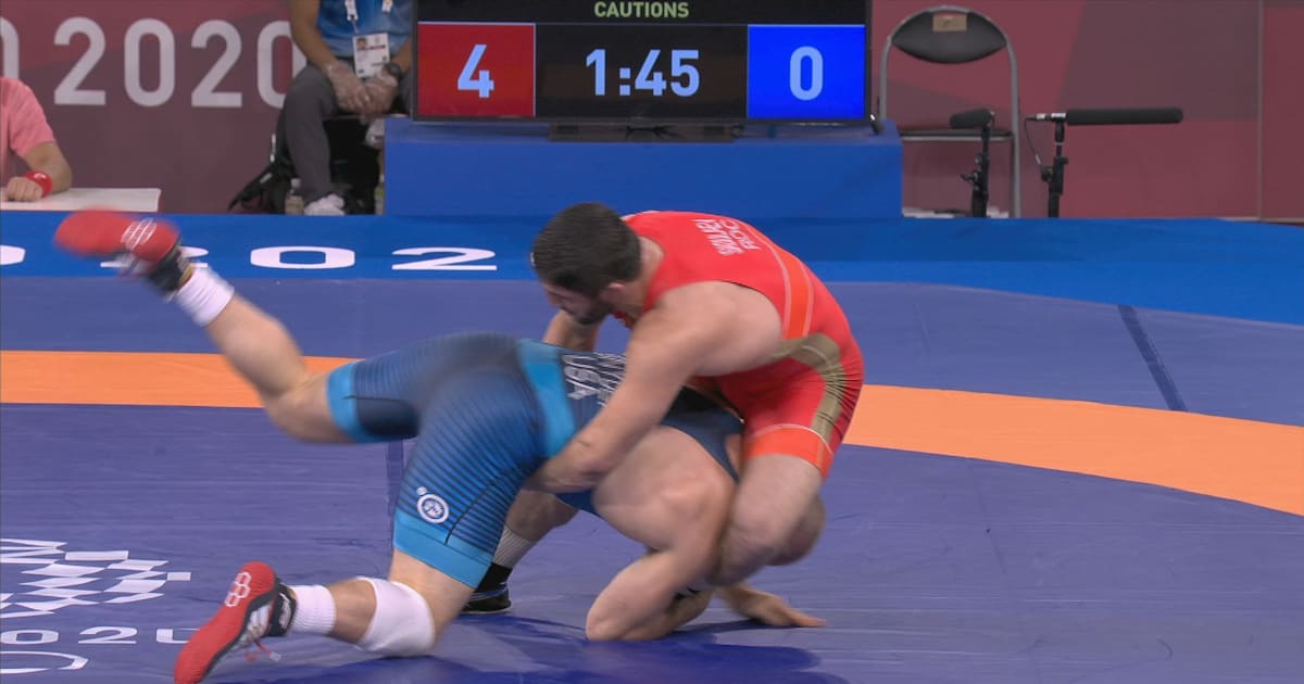 Olympic gold medalist in wrestling