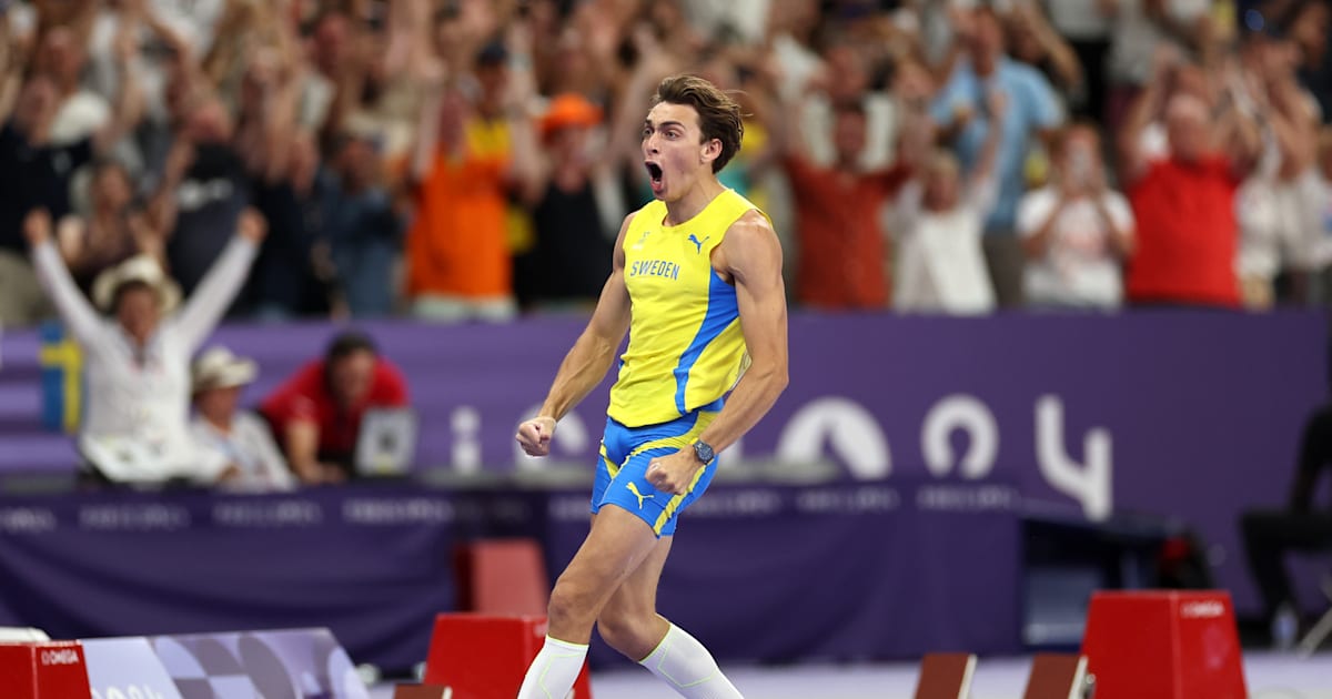 Mondo Duplantis gana en mojado