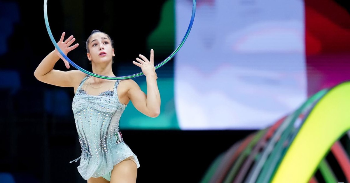 Sofia Raffaeli è bronzo nell'all around ai Mondiali di ginnastica ritmica 2025