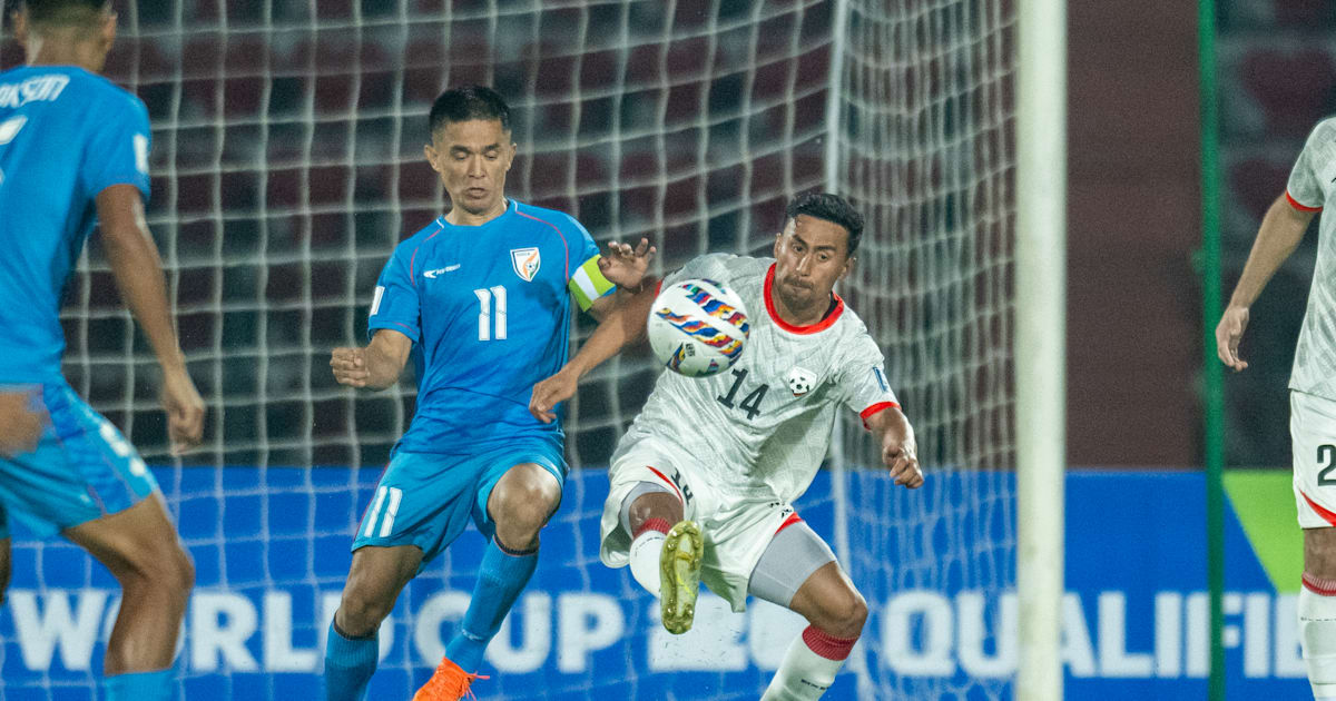 FIFA World Cup 2026 qualifiers Indian football team lose 21 to
