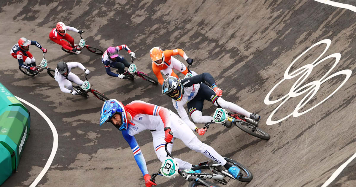 Olympic Cycling BMX Racing Paris 2024 Olympics