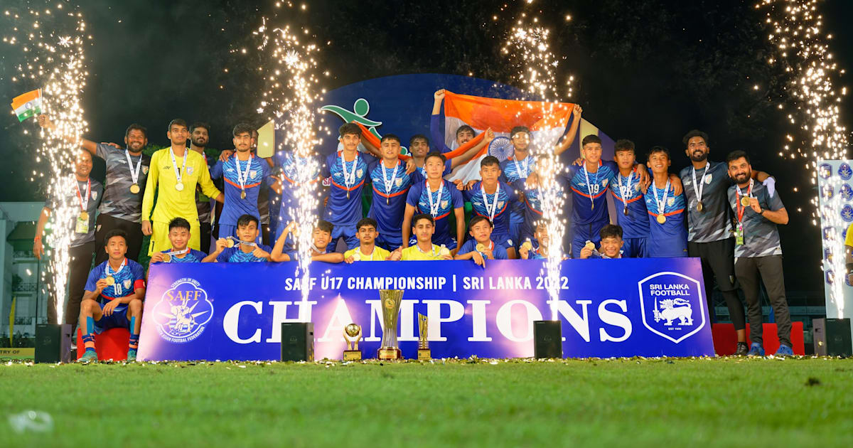 India beat Nepal to win record fourth SAFF U-17 Championship title