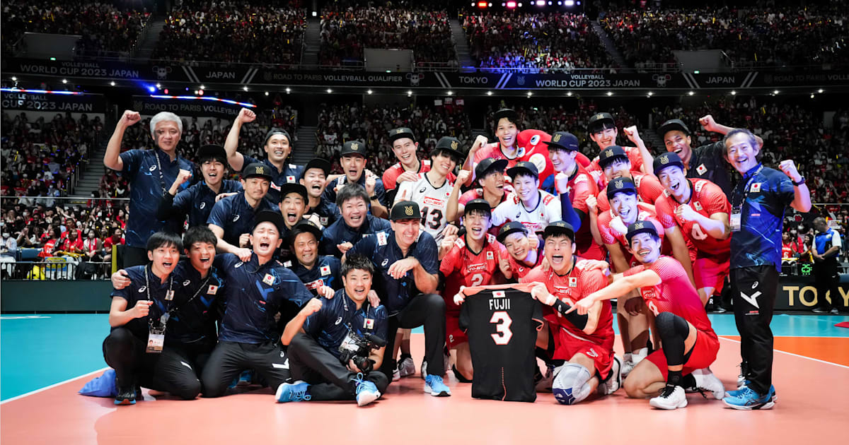 ワールドカップバレー2023男子大会丨FIVBパリ2024予選丨結果速報・順位