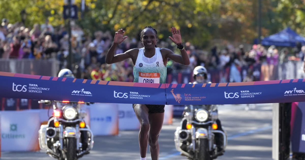New York City Marathon 2025: Hellen Obiri shatters course record for second title, Benson Kipruto wins on debut as Eliud Kipchoge finishes 17th – as it happened