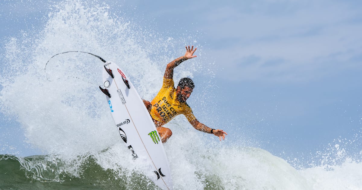 Mundial de surfe: Filipinho é líder da WSL