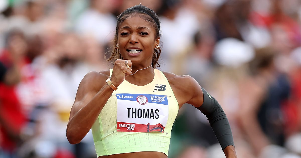 Athletics: Reigning Olympic champion Gabby Thomas speeds to win in 200m as USA sweeps top three at Gyulai István Memorial 2026