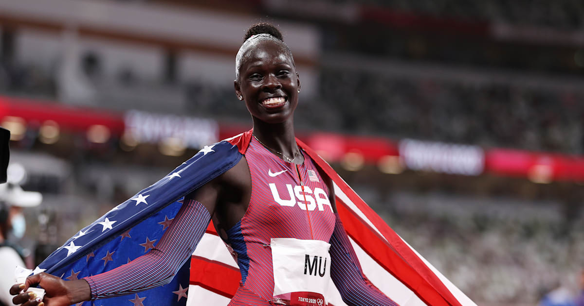 “I’m just happy to be able to run again” USA’s Athing Mu eagerly