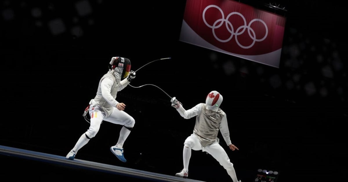 Blue/Finals Piste Men's Foil Team Fencing Tokyo 2020 Replays
