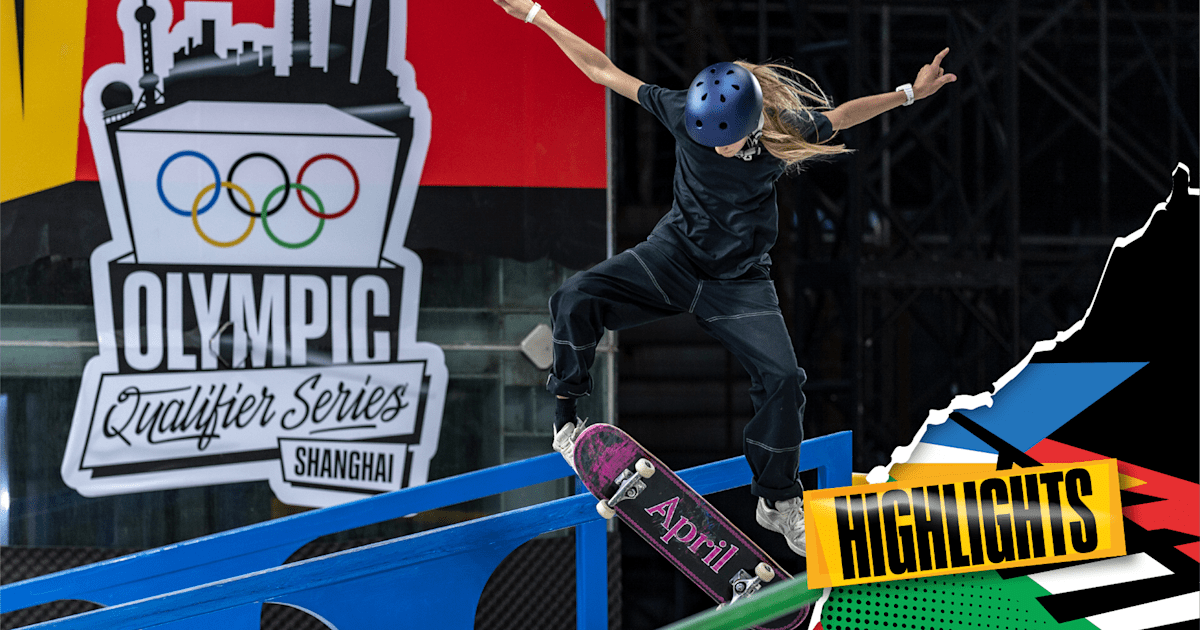 Highlights Skateboarding Olympic Qualifier Series 2024 Women’s