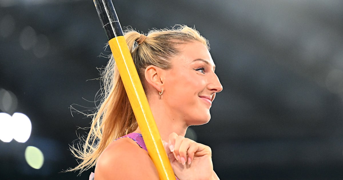 Molly Caudery tipped for Olympic pole vault success after setting ...