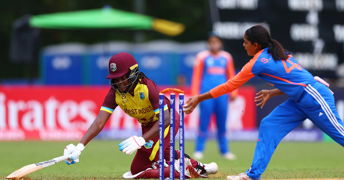 INDW vs WIW, ICC U19 Women's T20 World Cup 2025 India beat West