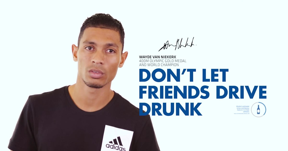 Wayde van Niekerk for global road safety