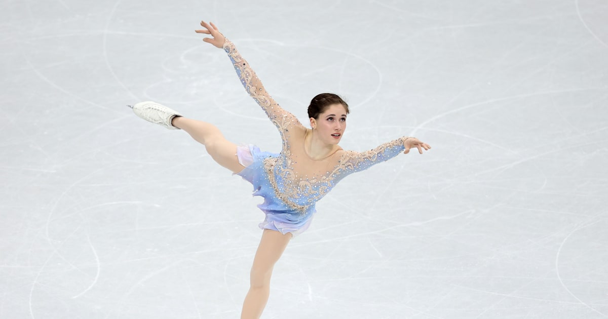 Isabeau Levito skates in Milan for her Olympic debut, connecting with ...