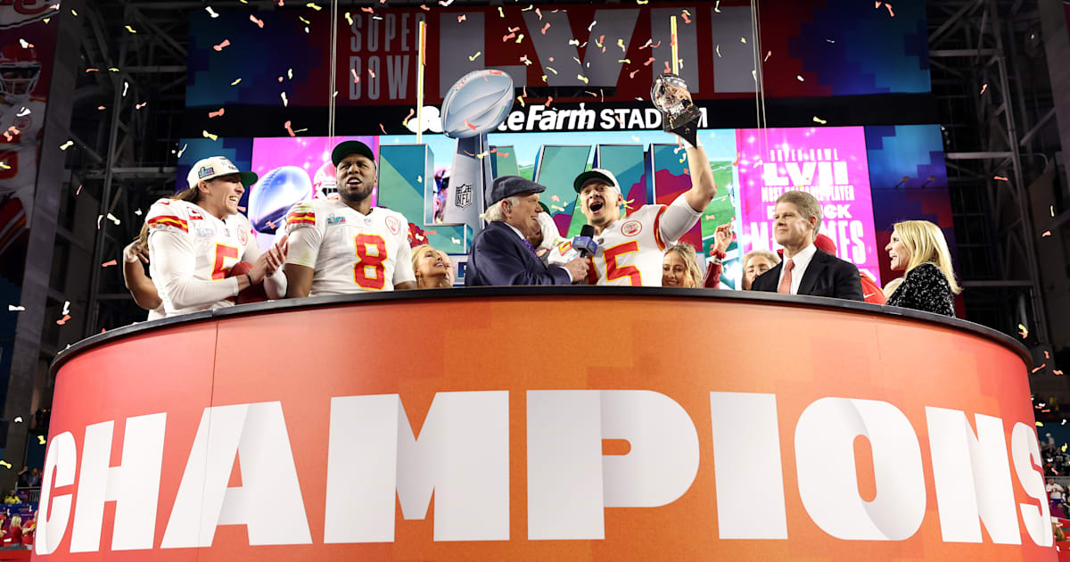 Super Bowl LVII: Kansas City Chiefs edge Philadelphia Eagles to win NFL ...