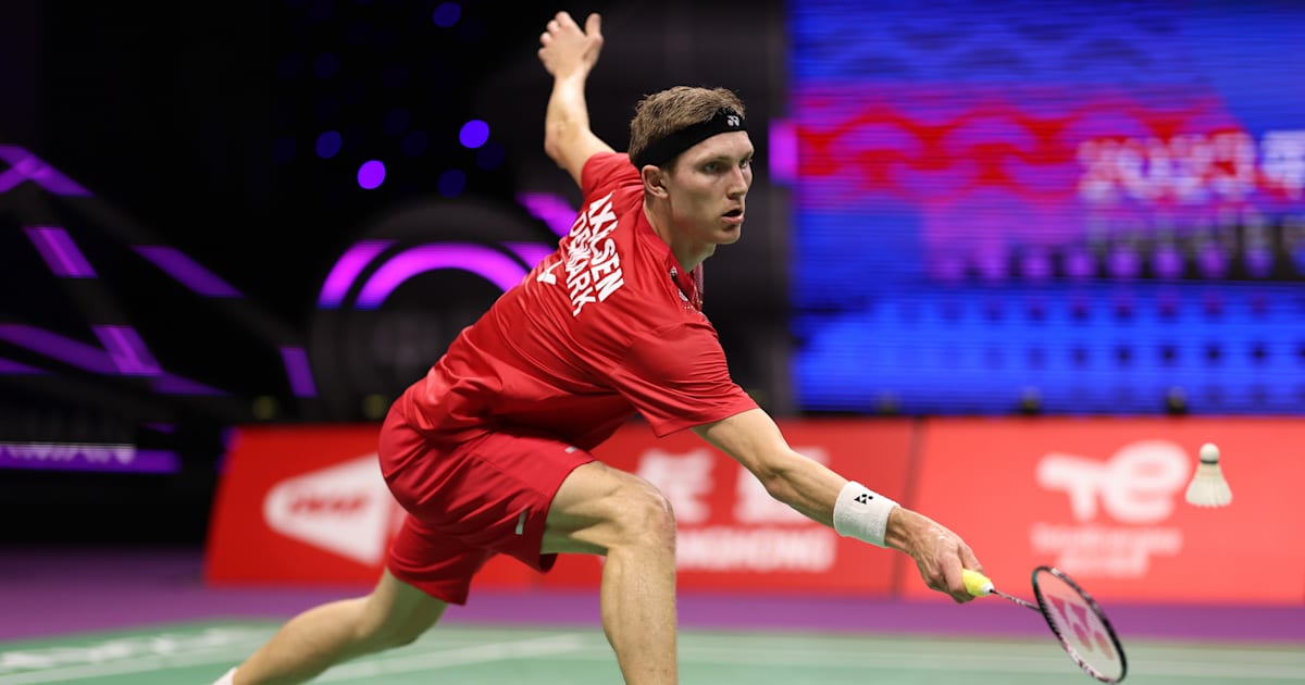 Badminton BWF Singles World Rankings Viktor Axelsen and An Seyoung