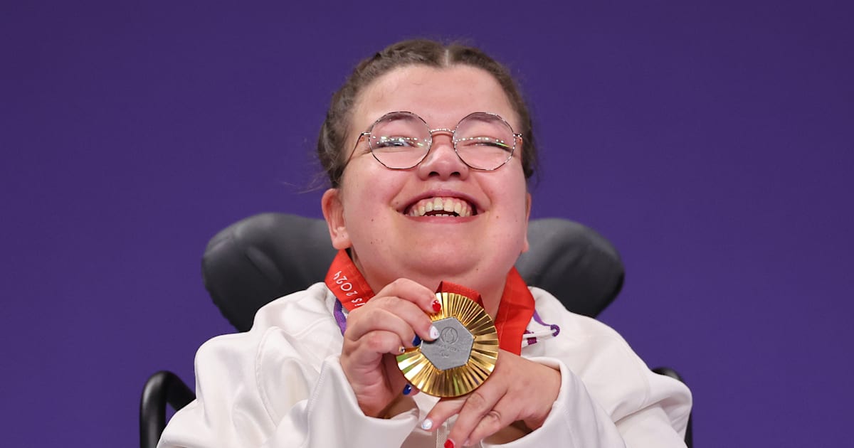 Jeux Paralympiques de Paris 2024 Boccia Aurélie Aubert remporte la