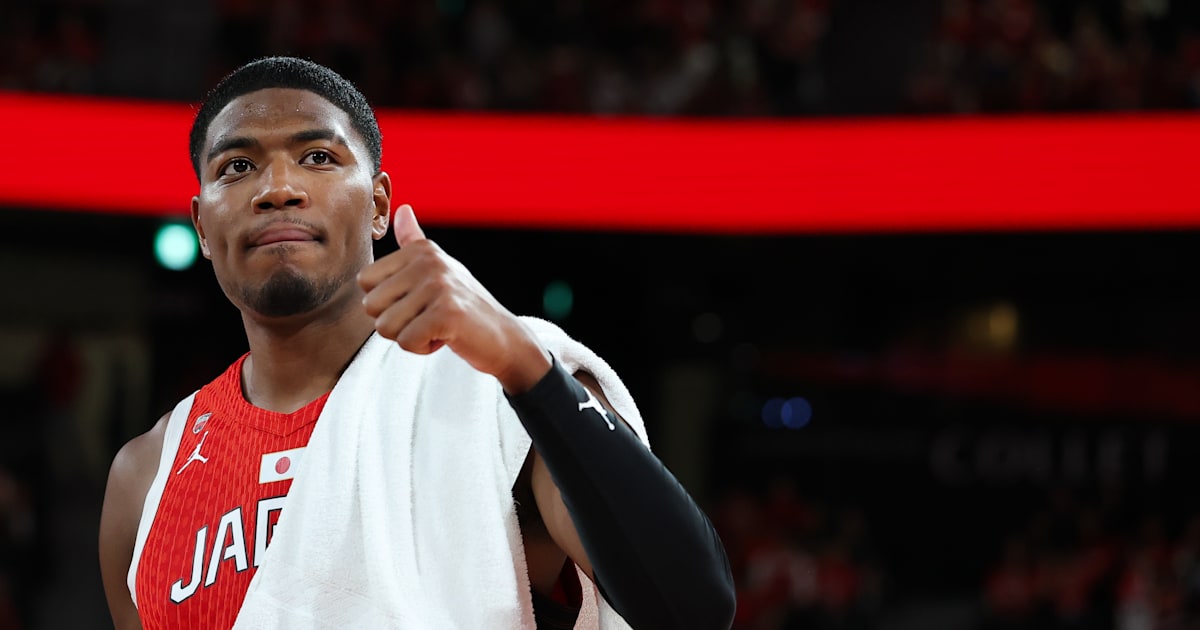 Stepping up for Japan like a warrior, Rui Hachimura is living up