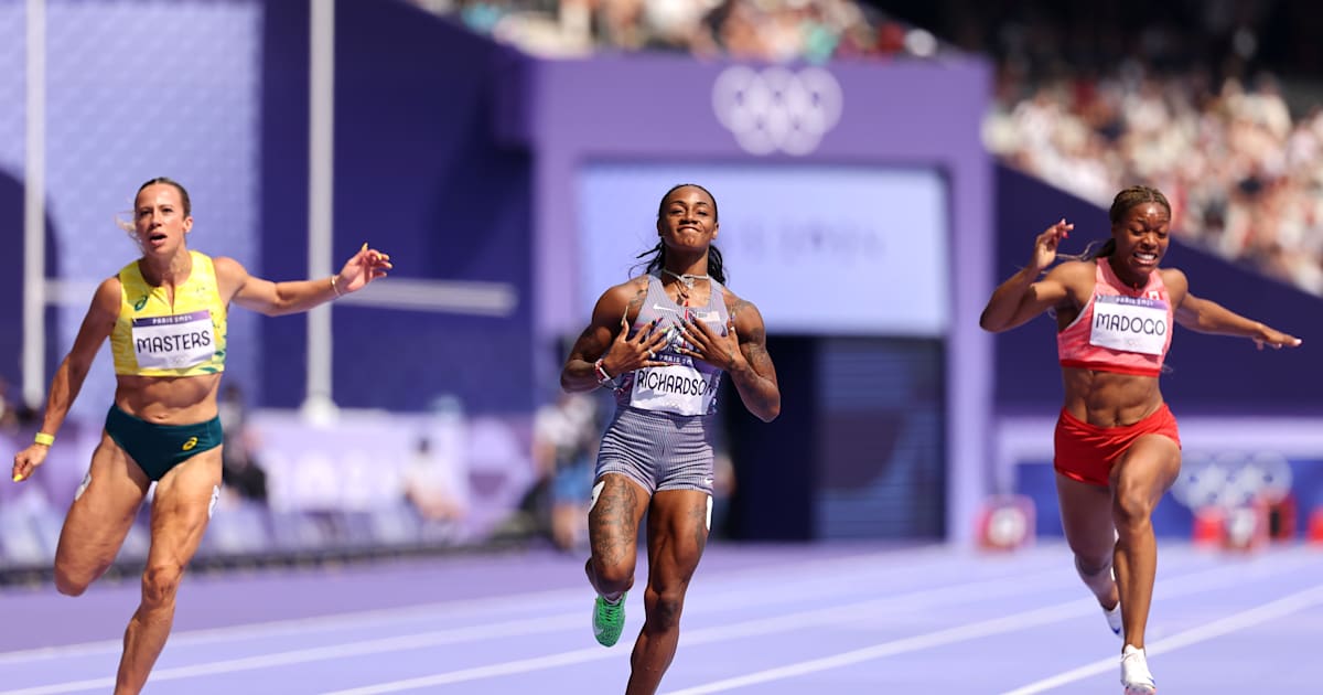 Paris 2024: A world record, a dancing crowd and that glorious purple track – Olympic athletics starts in style