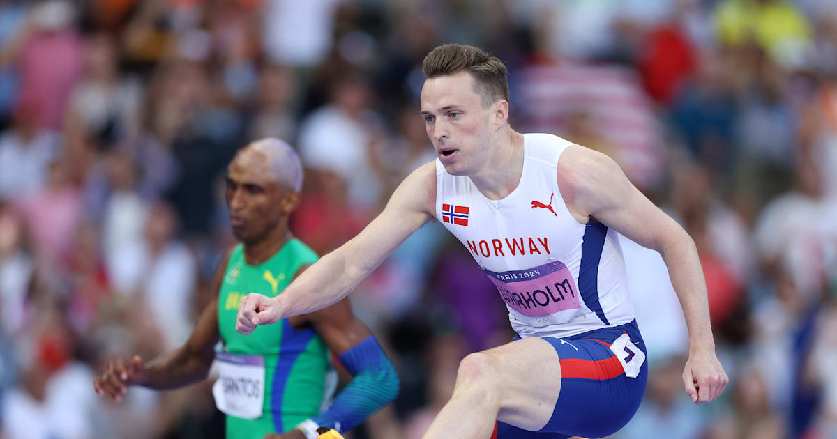 Karsten Warholm et Rai Benjamin se qualifient pour la finale olympique du 400 m haies hommes