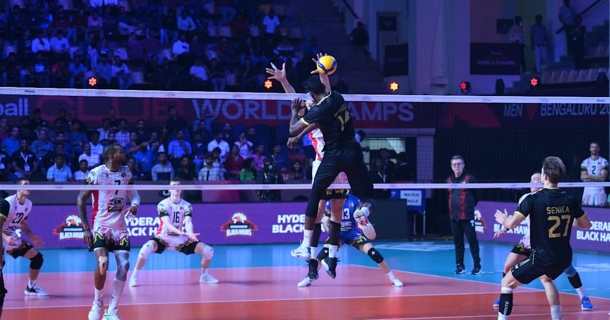 Volleyball Club World Championship 2023 Ahmedabad Defenders vs Sir
