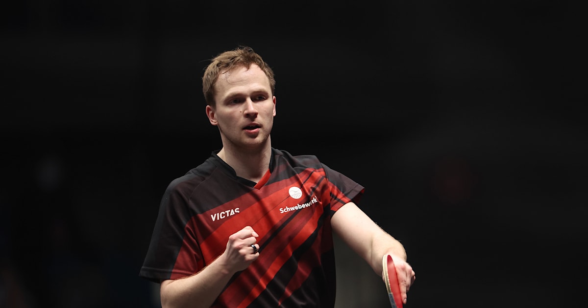 WTT Champions Frankfurt Benedikt Duda weiter stark in Form Am