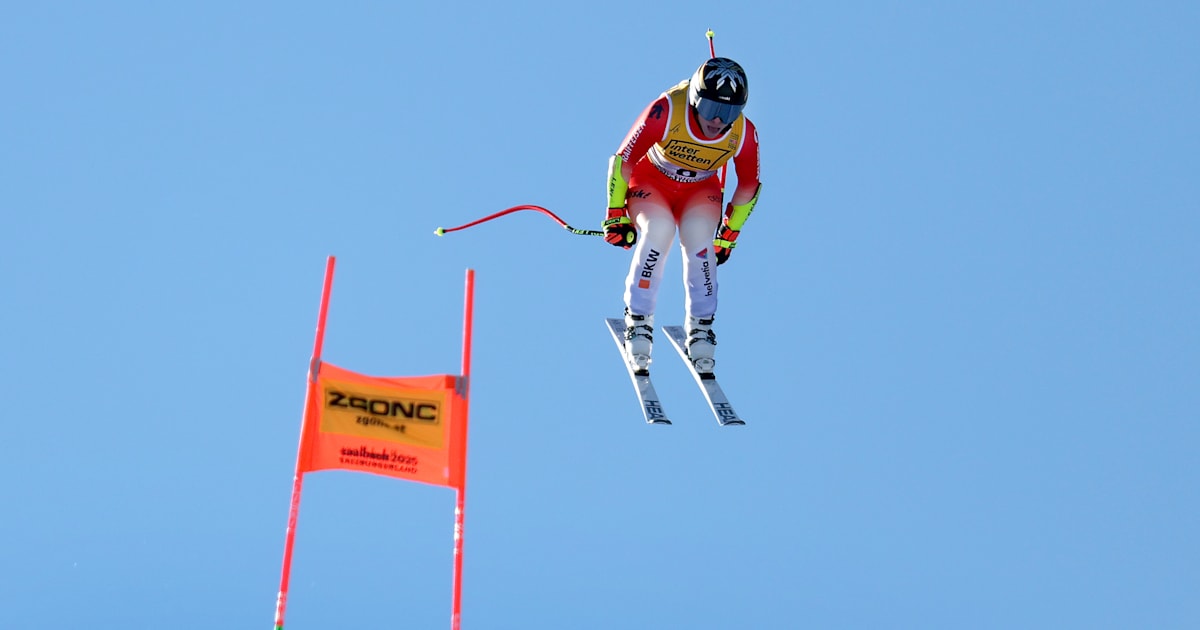 Women's SuperG at 2025 FIS Alpine Ski World Championships in Saalbach