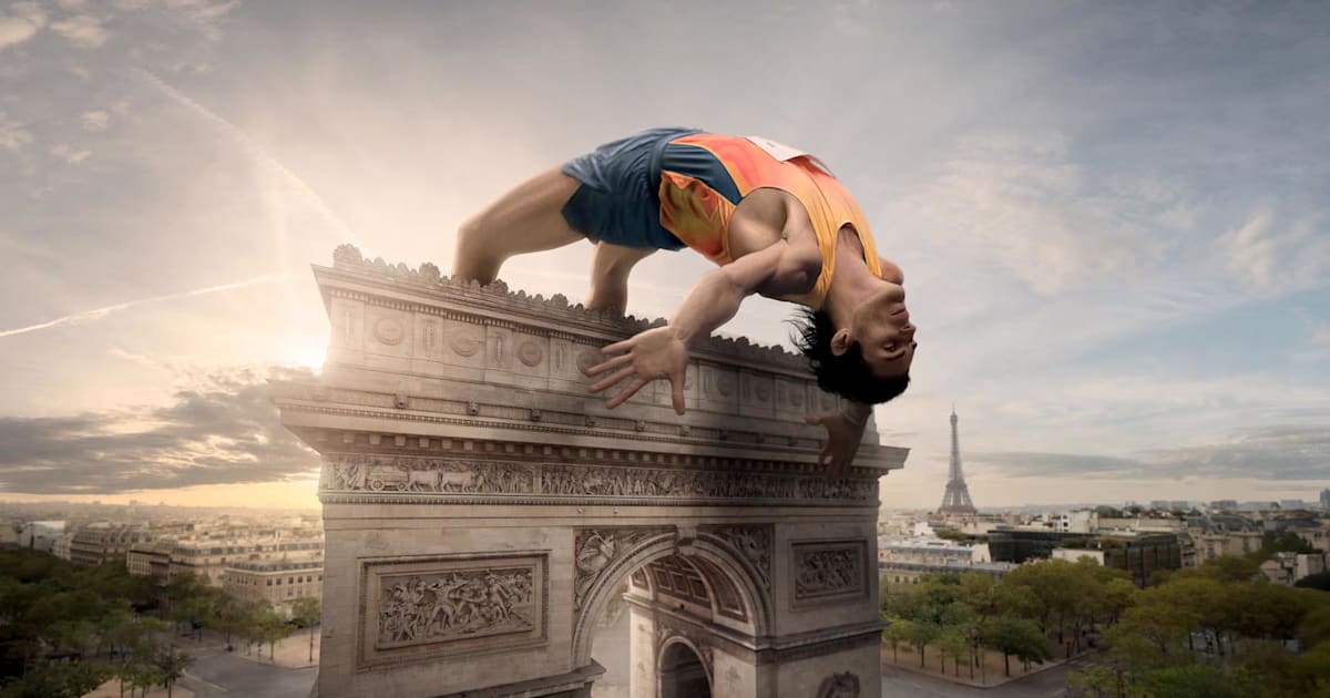 OMEGA’s Olympic marketing campaign for Paris 2024 turns iconic sights of host city into sporting